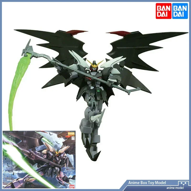 Gundam Bandai MG 1/100 EW Deathscythe Action Assembly Model Mech Original Product