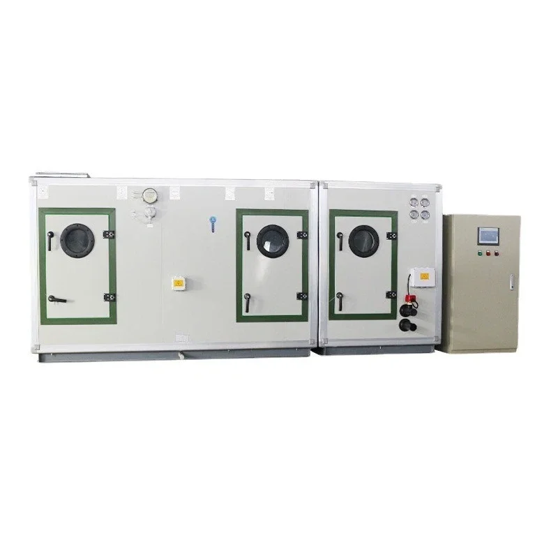 Roof type constant temperature and humidity direct expansion air conditioning unit, combined horizontal fresh air