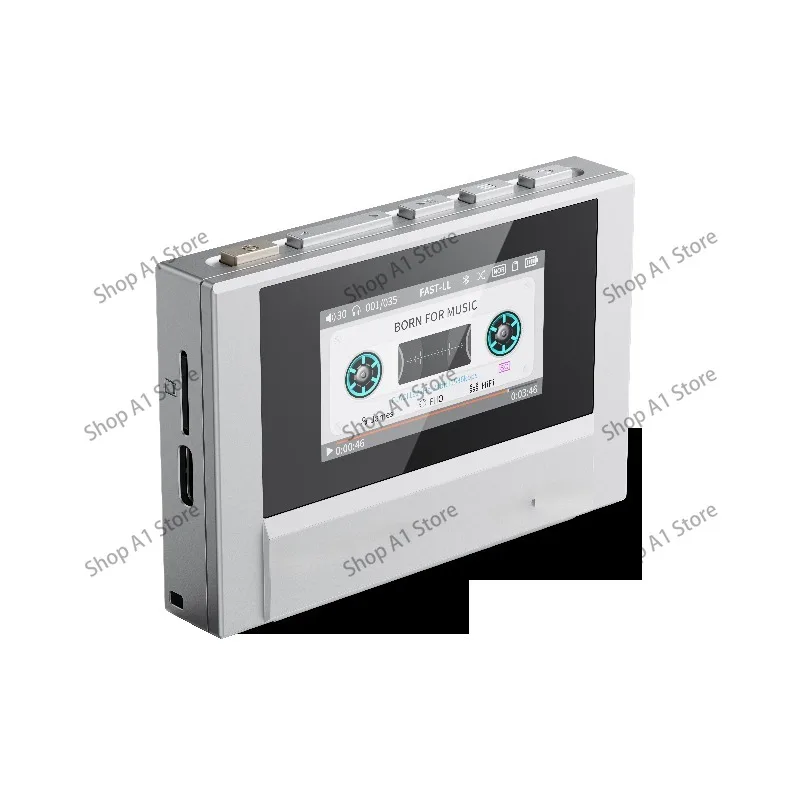 New Fiio Snowsky Echo Mini Wireless Bluetooth Mp3 Mini Walkman 8GB Custom Support Dsd Retro Portable Bluetooth Player Music Gift - view 4