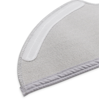 LECKL-6Pcs Full Cover Design Mop For Xiaomi Mijia 1C 1T F9 D9 Robot Vacuum-Mop Dry Wet Mop Cloth Parts Water Tank Rags