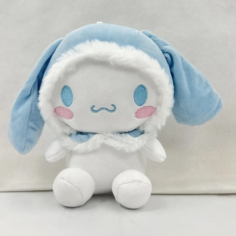 Jouet en peluche Sanrios Cinnamoroll pour enfants, rouleau de enna mignon, chien de dessin animé, beurre, décoration de la maison, anniversaire, cadeau de Noël