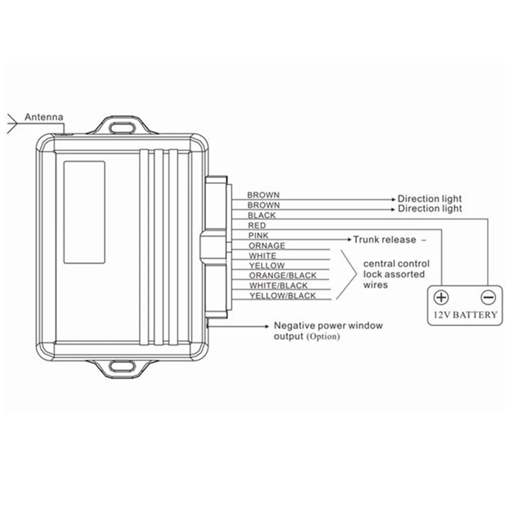 Sistema de entrada sin llave para uso en el hogar, dispositivo con kit de cerradura de puerta con control remoto, sirve como alarma de coche universal, con bloqueo y desbloqueo central de vehículo