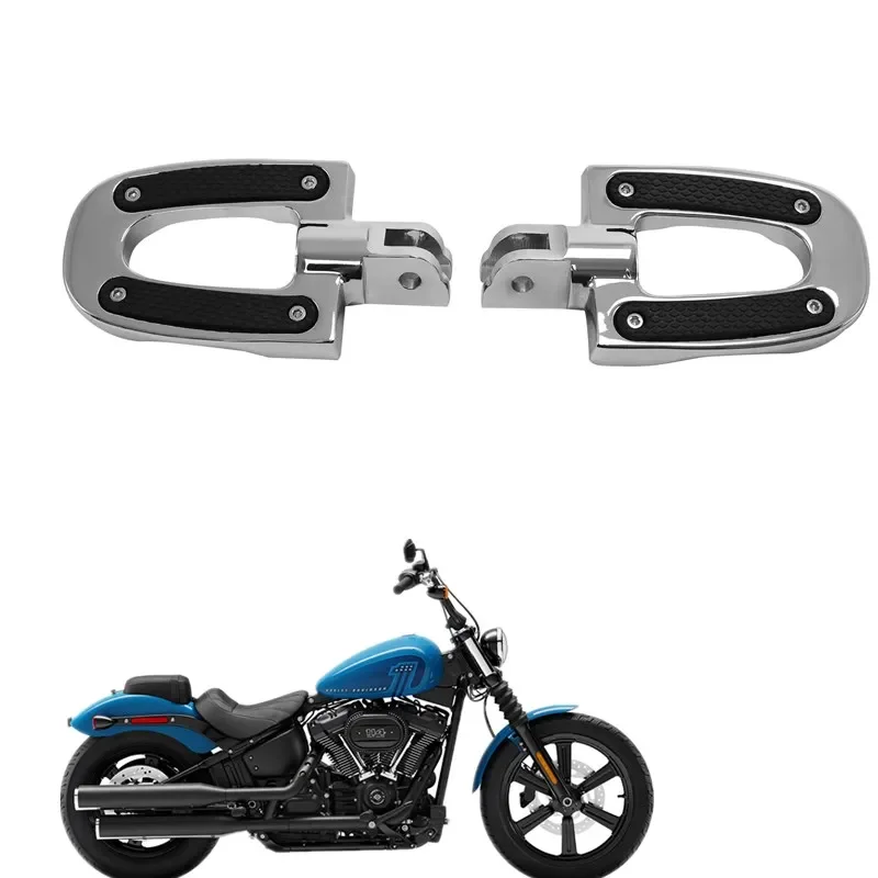 

For Harley Softail Street Bob Sport Glide Low Rider Breakout 2018-2022 Motorcycle Acsessories Driver Foot Peg Footrest