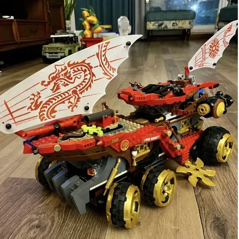 1178 pçs compatível 70677 land bounty carro blocos de construção tijolos modelo educação crianças natal presente aniversário brinquedo