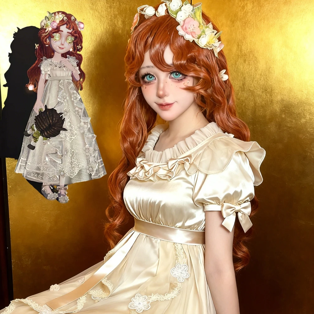 Games Identity V Little Girl Eurydice Cosplay Costume Cute Dress Uniform Cos convention Halloween Christmas Party Lolita Outfit - view 2
