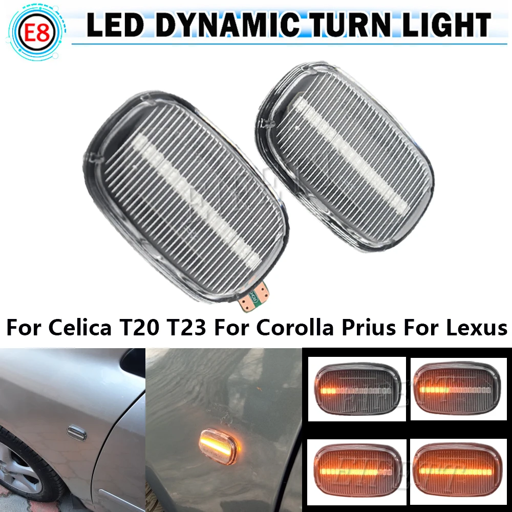 2Pcs For Toyota Cor…