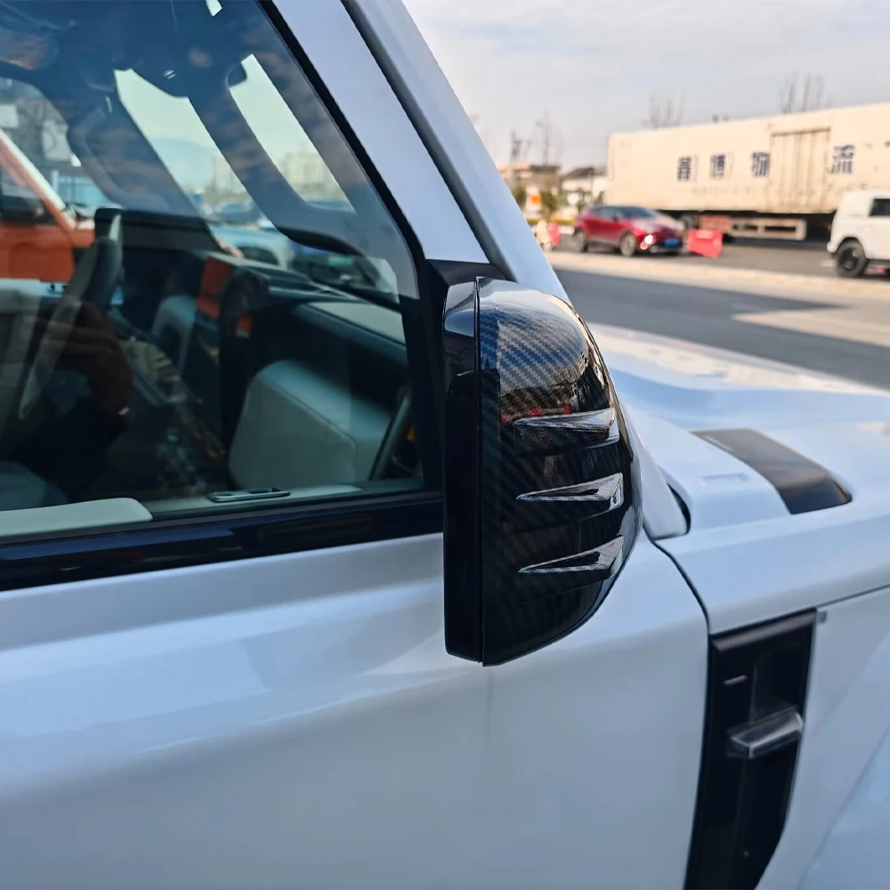 لشيري iCAR V23 الرؤية الخلفية الجانب غطاء مرآة الباب اكسسوارات السيارات الباب مرآة الرؤية الخلفية الإطار ملصقات 2025 #3