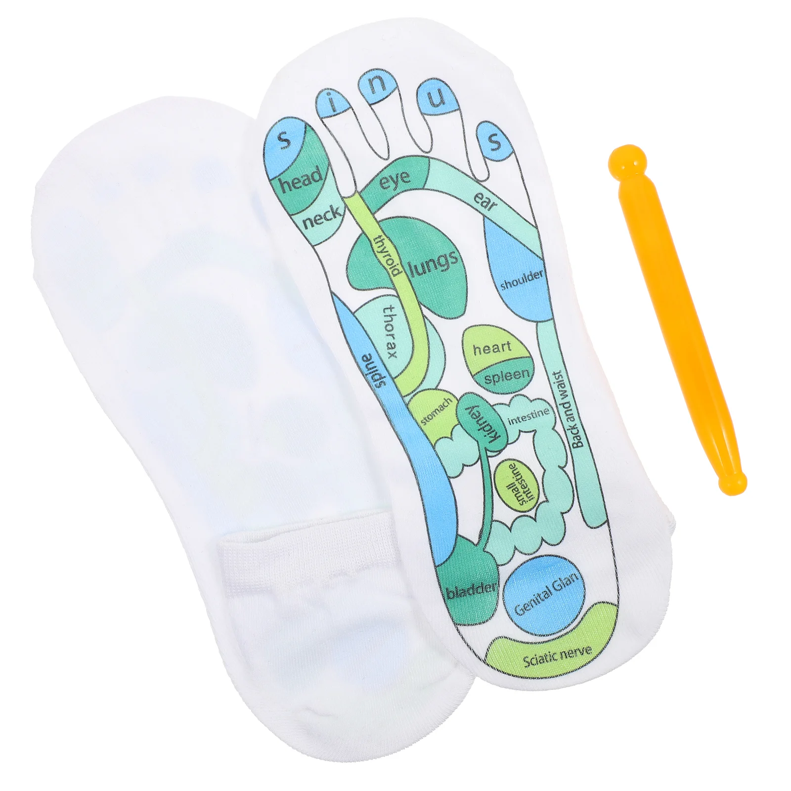 

1 Pair of Acupressure Socks Feet Massage Socks Massage Tools for Women reflexology socks acupressure reflexology socks