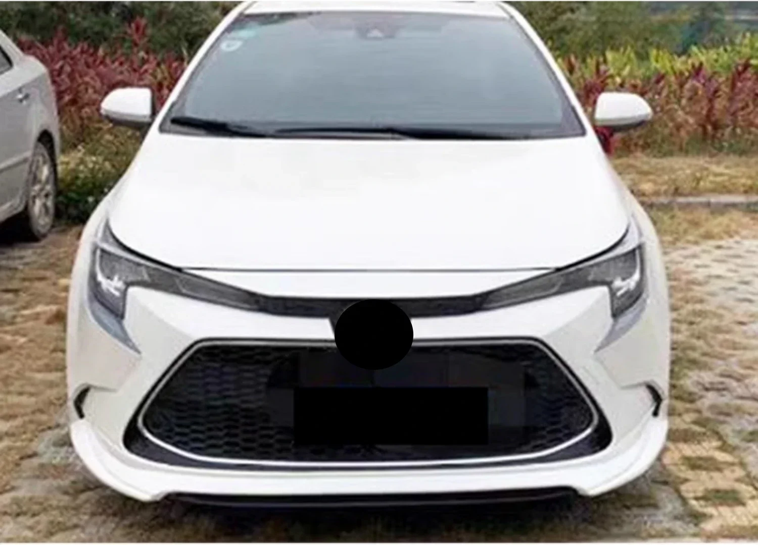 Unpainted ABS Body Kit for Toyota Levin modified fornt rear lip side skirt Auto Accessories