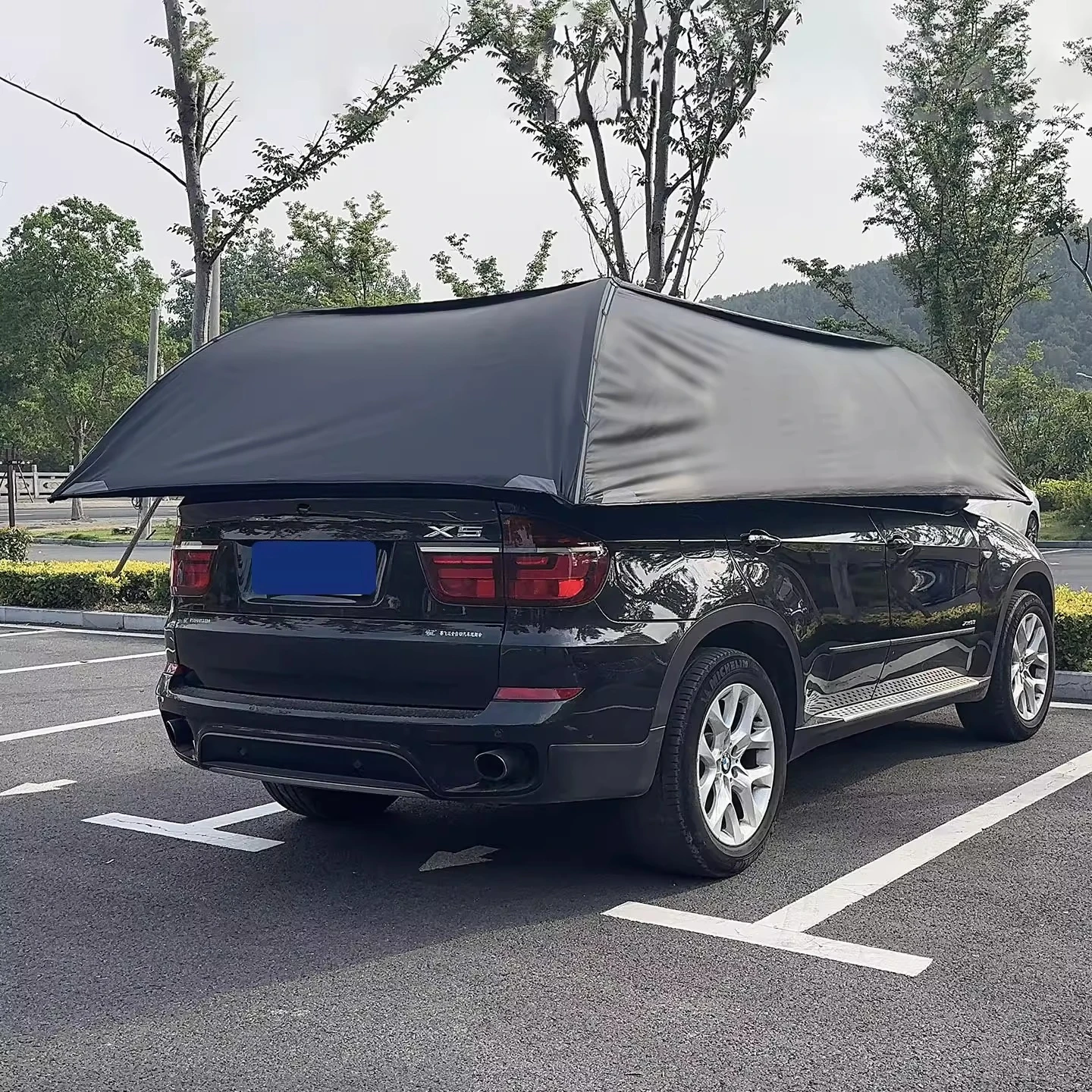 

Car Parasol Race Feida Solar Automatic Summer Sunscreen Roof Retractable Folding Awning Full Cover