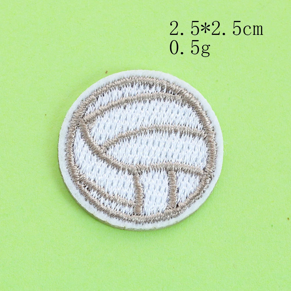 9Pc/set Basketball Volleyball Rugby Embroidery Patches Football Baseball Tennis Iron Appliques Badges Outfits Sewing Supplies