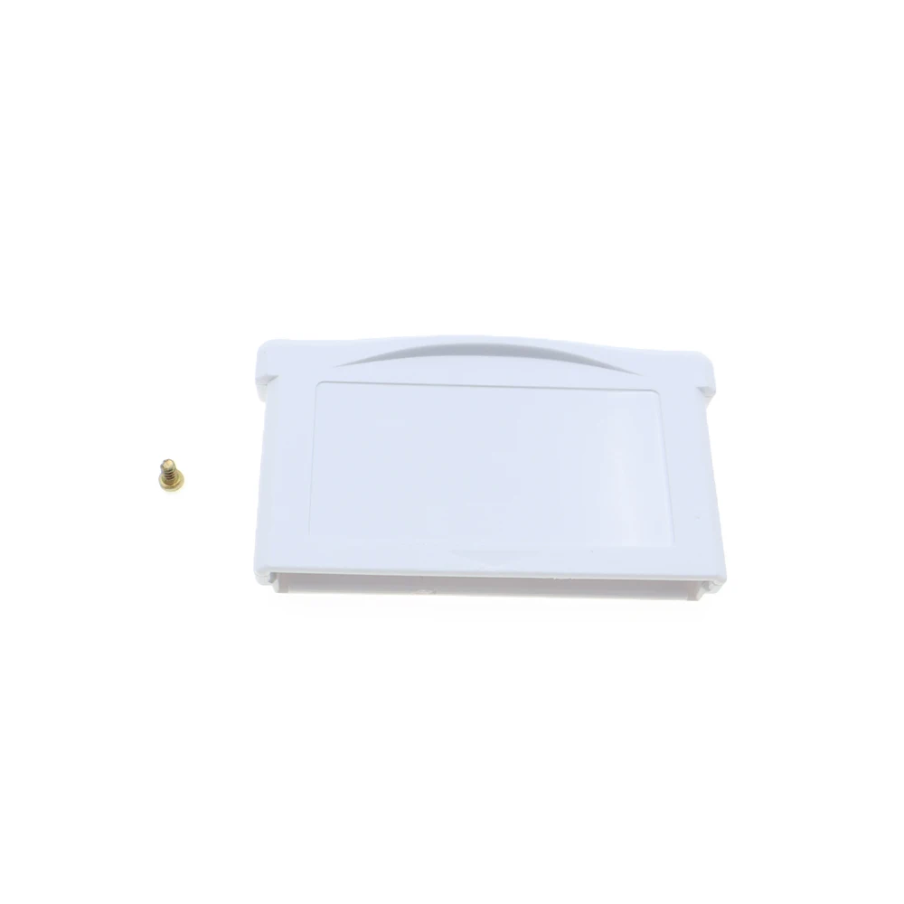 Para Gameboy Advance GBA carcasa de cartucho de juego vacío con tornillos para GBA