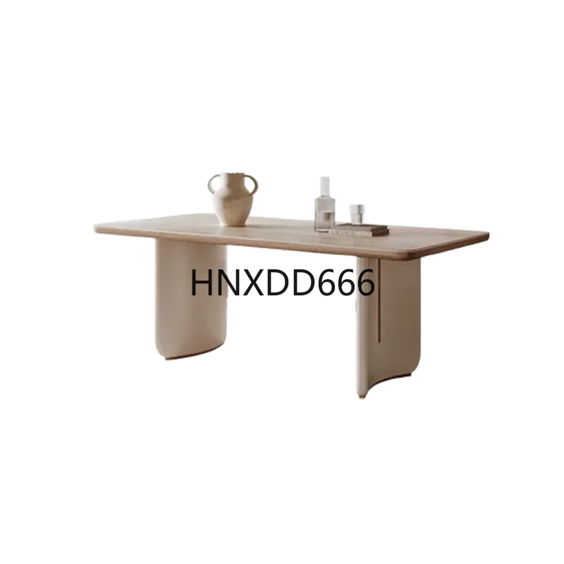 

Italian Restaurant Dining Tables Wooden Big Indoor White Modern Center Tables 4 Chairs Luxury Mesas De Comedor Home Furniture