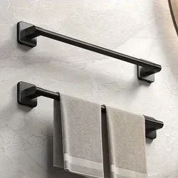 Towel Rack Door Hanger Shelf Over Door Towel Bar Hanging Holder Stainless Steel Bathroom Kitchen Cabinet Shelf Bathroom Hardware