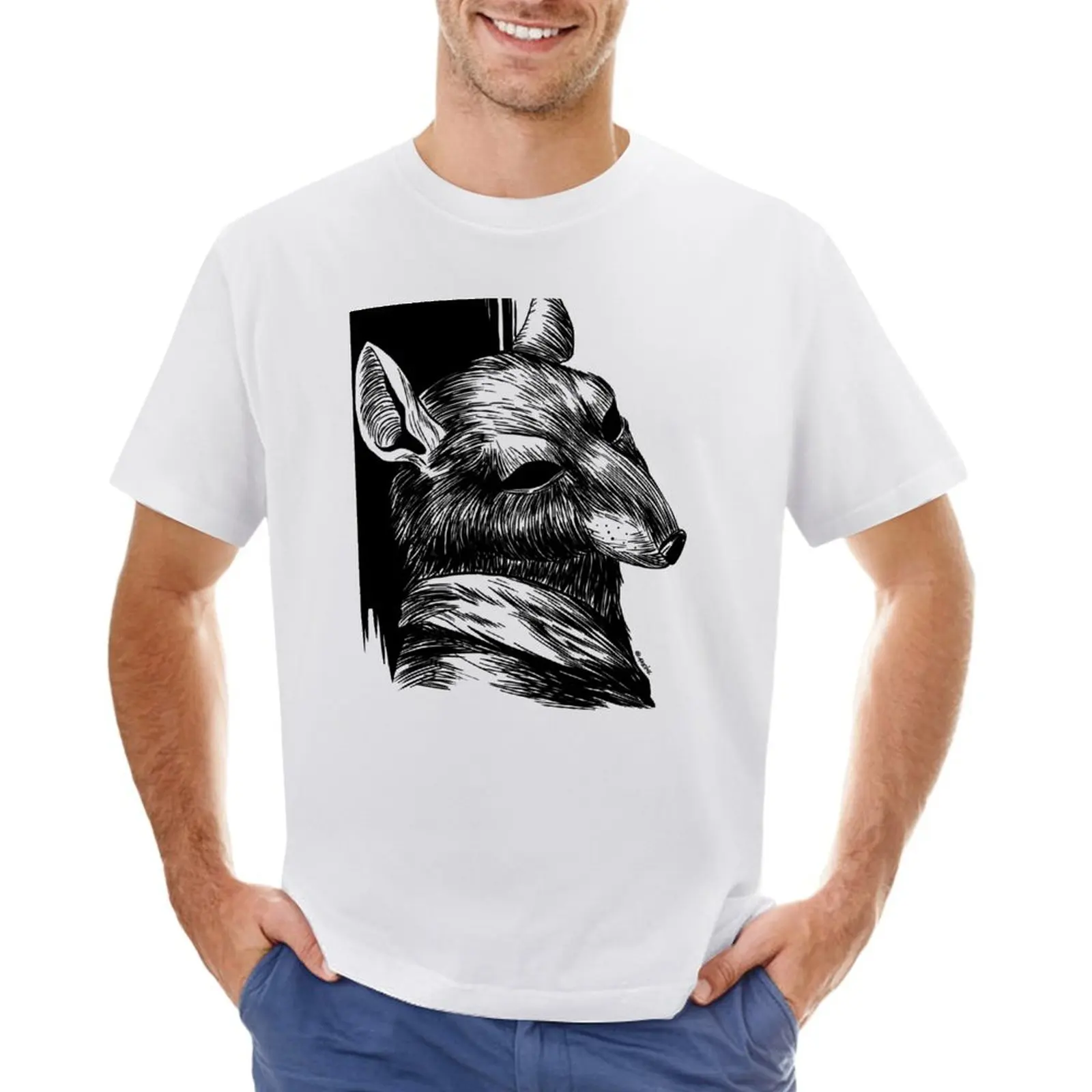 Hotline Miami - Richter T-shirt animal prinfor boys boys animal print tops oversized t shirts for men