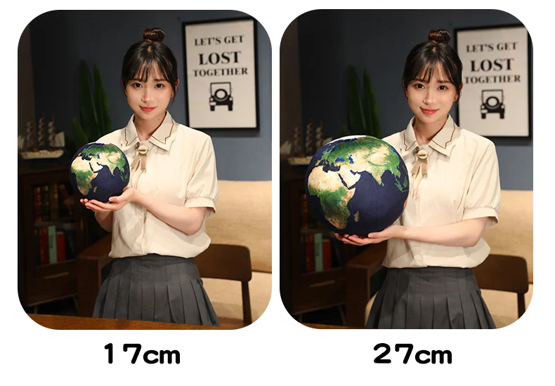 10-27cm Kawaii Mond, Sonne, Erde, Mars Plüschkissen Weiches Planeten-Satelliten-Stofftier Sonnensystem Sofakissen Kindergeburtstagsgeschenke – Detail 11