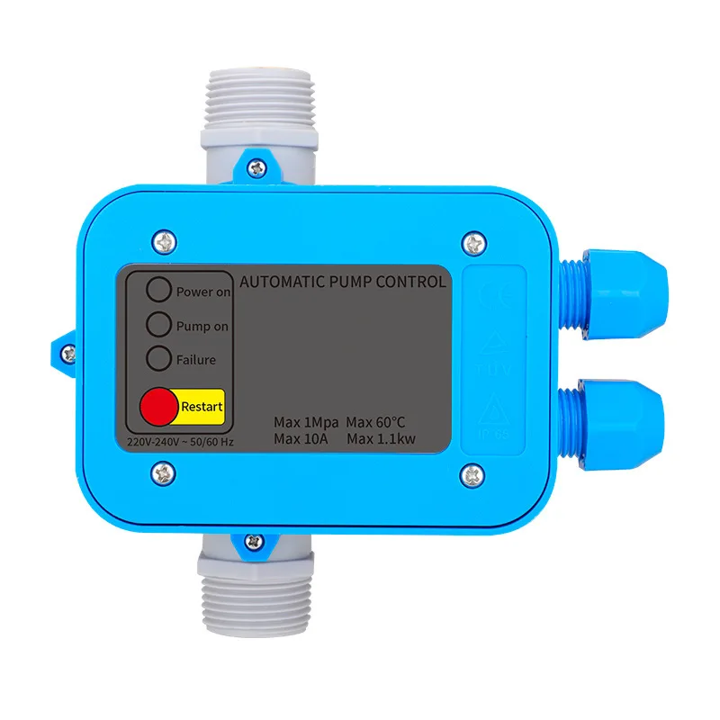 Electronic Pressure Switch Automatic Water Pump, Booster Pump Flow Controller Intelligent Household Water