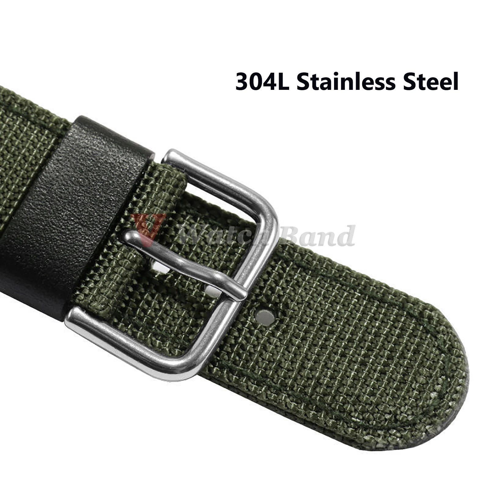 18mm Nylon Watch Strap for F-91W W800H Black Army Green Brown Bracelet SGW-400 F 91W F84 F105/108/A158/168 AE1200/1300 Men Bands