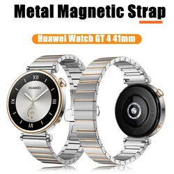 18mm Stainless Steel Strap for Huawei Watch GT4 41 Metal Wrist Straps Band Bracelet for GT4 41mm Woman Watchband