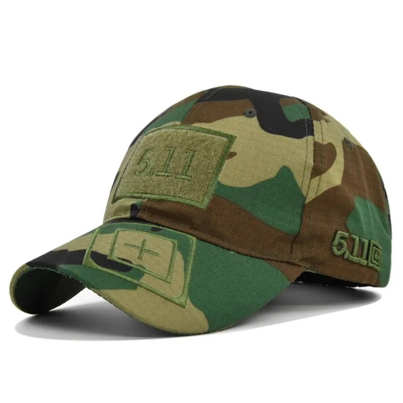 1PC Baseball Caps For Men Cap Outdoor Camouflage Hunting Hiking CS Cotton Snapback Hat Trucker Adjustable Summer Sun Hats