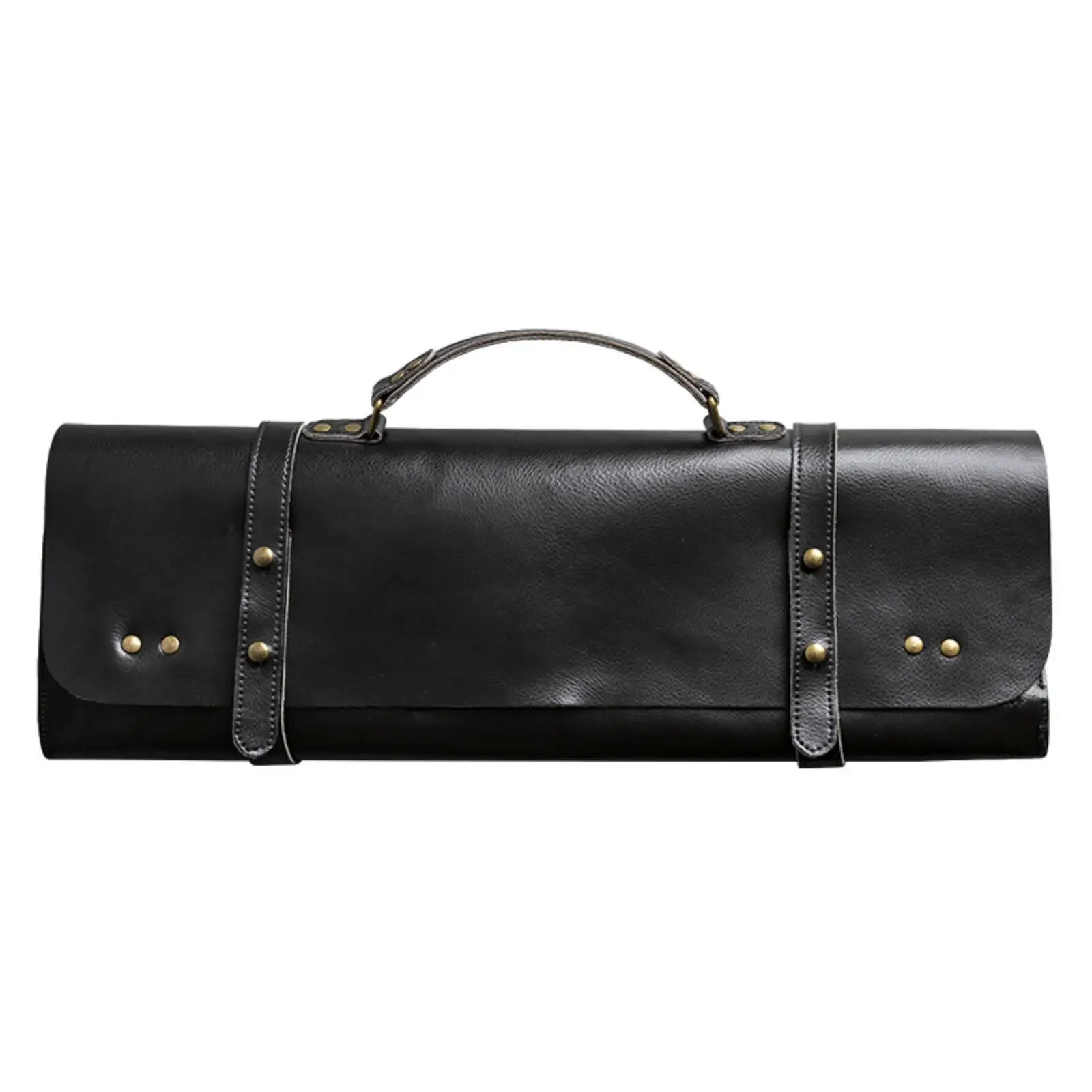 Leather Drumstick Bag Portable Drumstick Bag with Handle Organizer for