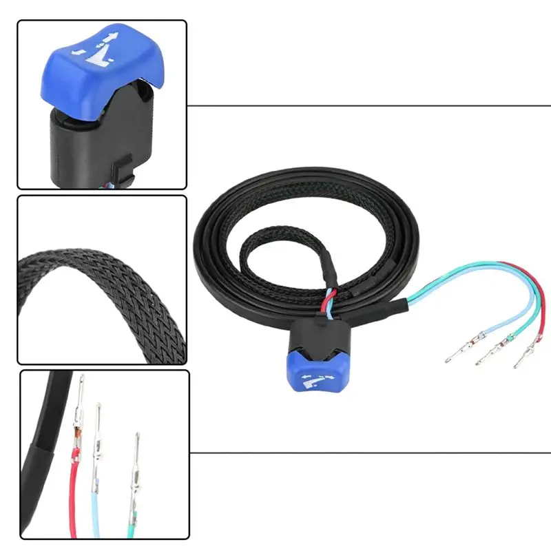 #24T Power Trim Tilt Switch Assembly Kit for Johnson Evinrude Outboard,5006358,(Metal + plastic)