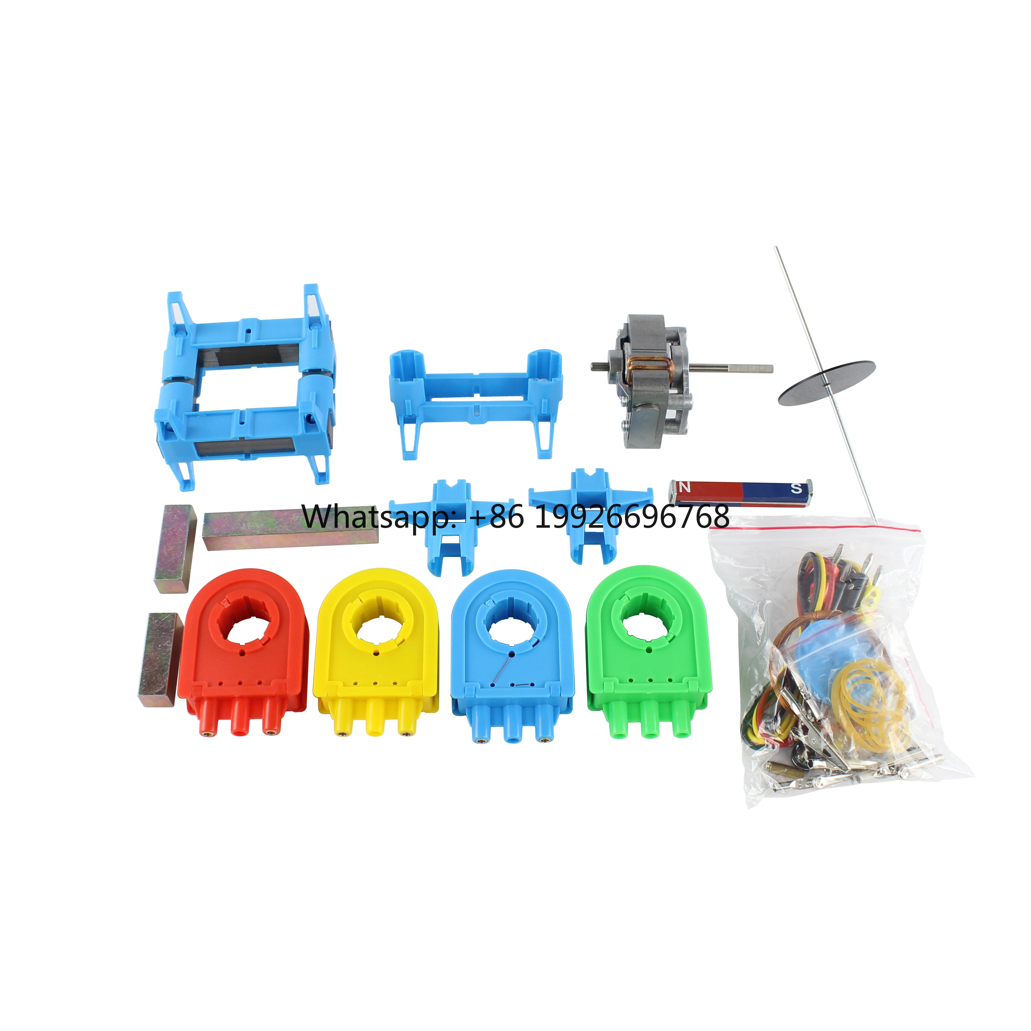 

Physics Plastic Magnet Experiment Induction Kit Box for Educational factory