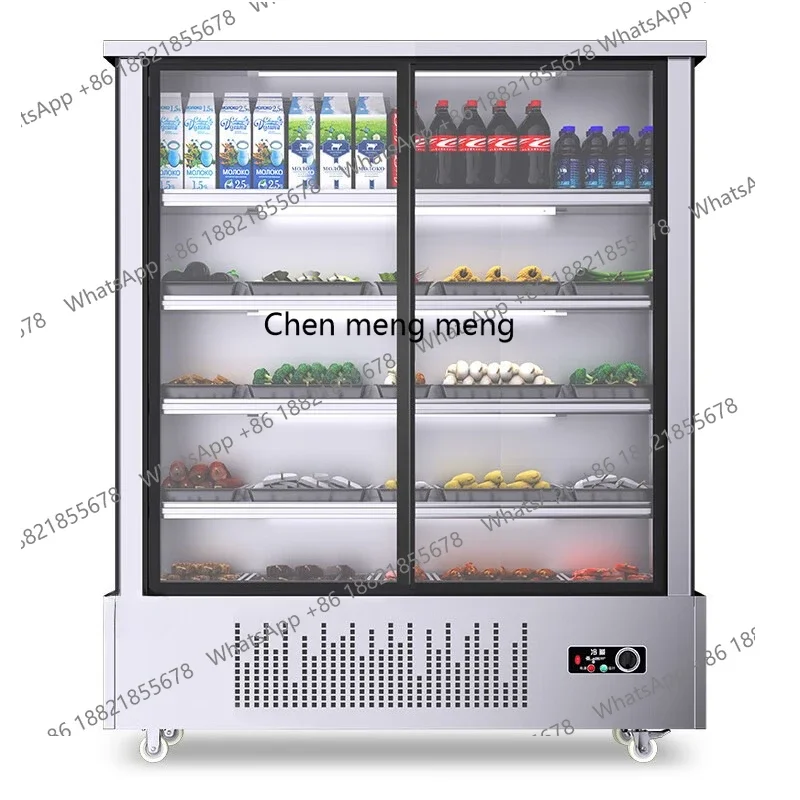 

X Commercial, a la carte cabinets, refrigerated fresh-keeping air curtain cabinets, fruit and vegetable display cabinets