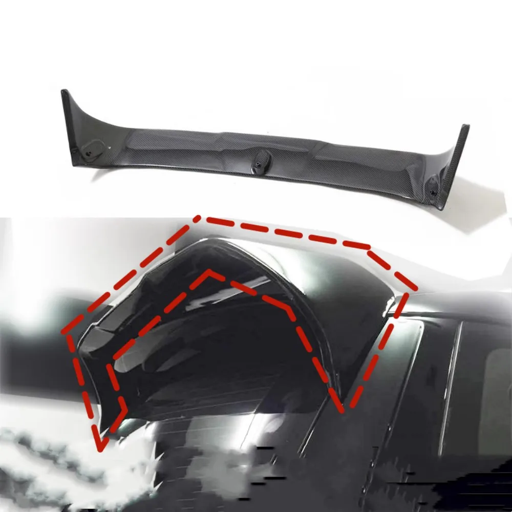 Carbon Fiber Tail Wing Rear Spoiler Assembly For BMW Mini R60 Modified New Style Auto Accessories