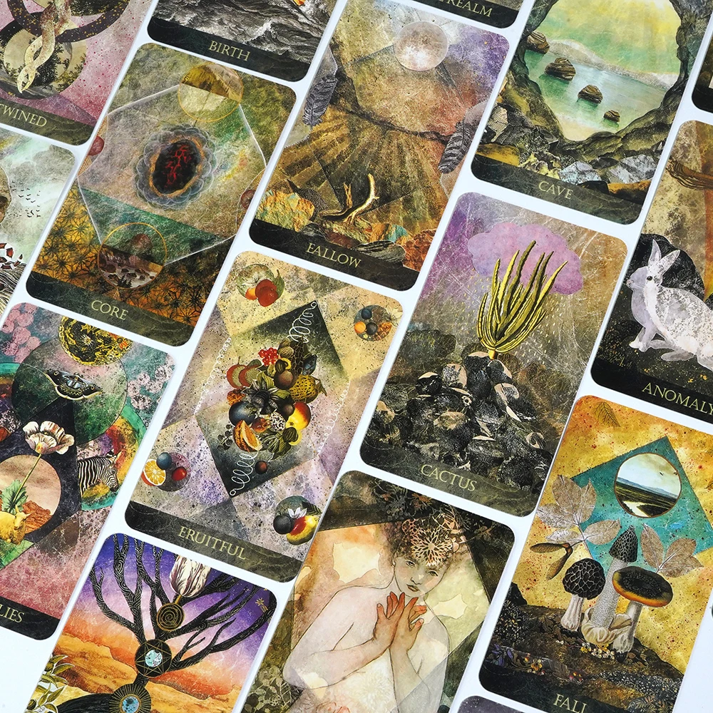 The Faceted Garden Oracle Second Edition Oracle Deck Divination Inspired By The Symbolism And Metaphor Of The Garden 52 Pcs Card