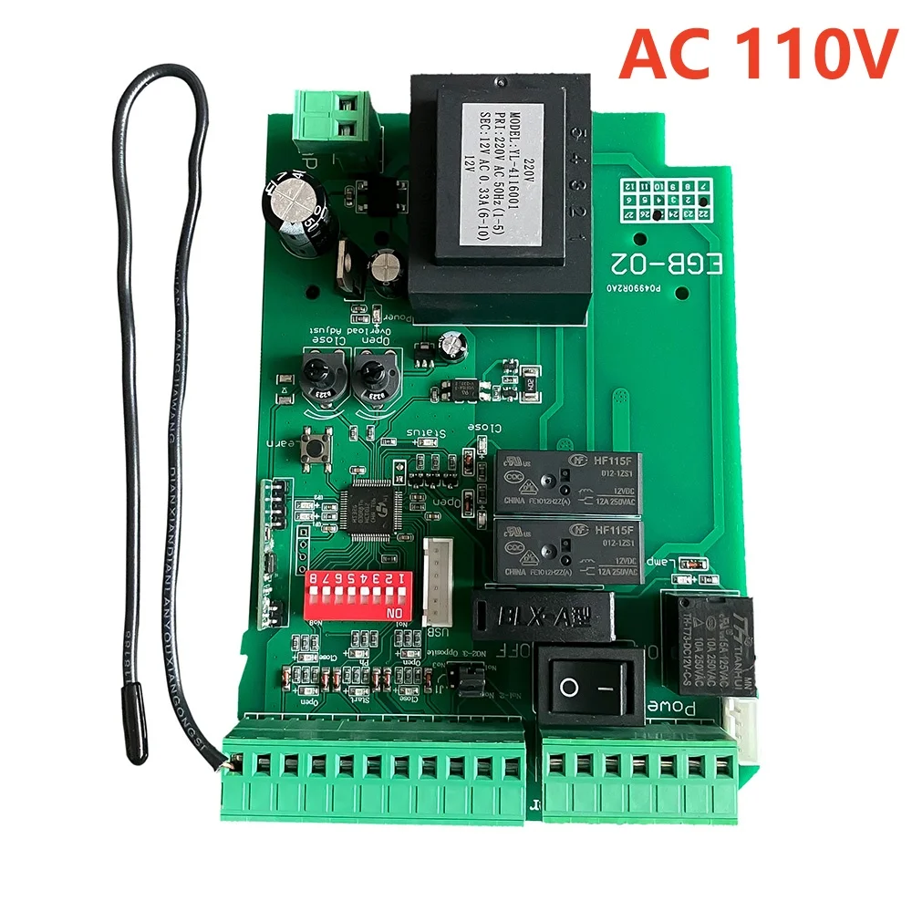 Panneau de commande de carte PCB de moteur de porte coulissante automatique de conception moderne AC
