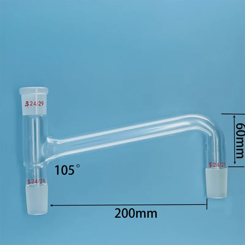 Standard grinding upper and lower inclined distillation head 100°-75° degrees 25°-100° degrees 14 19 24 29#
