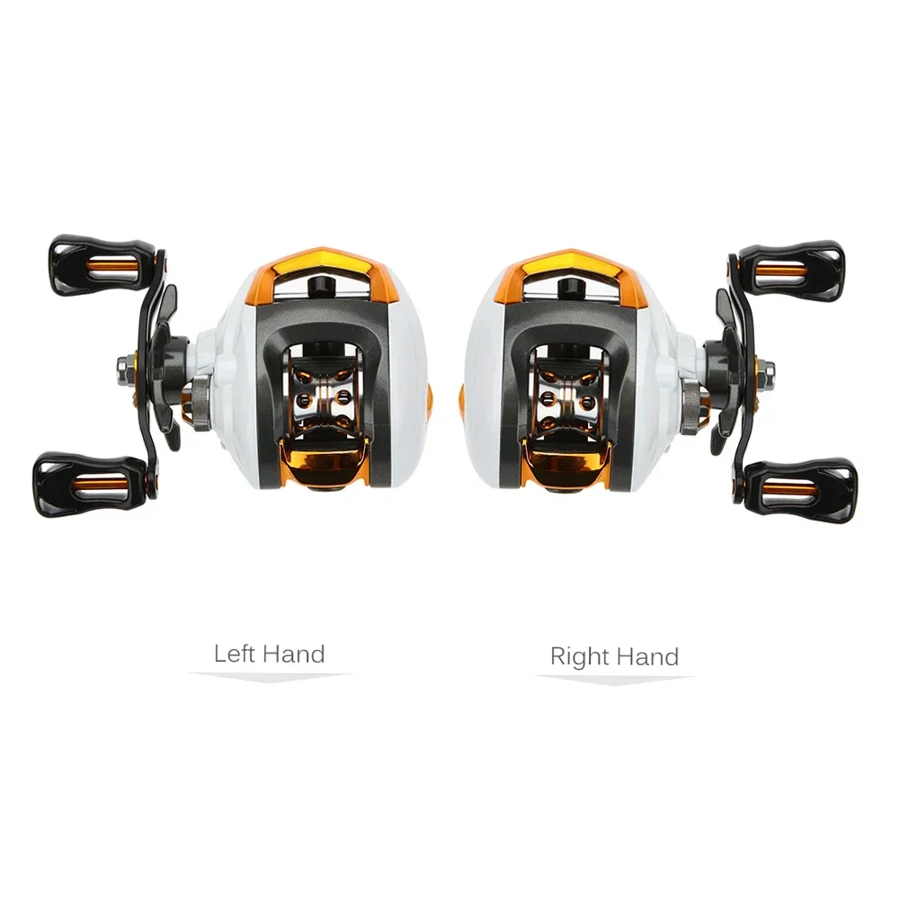 Lixada 12 + 1 محامل كروية بكرة صيد الطعم بكرة صيد عالية السرعة مع نظام الفرامل المغناطيسي #2