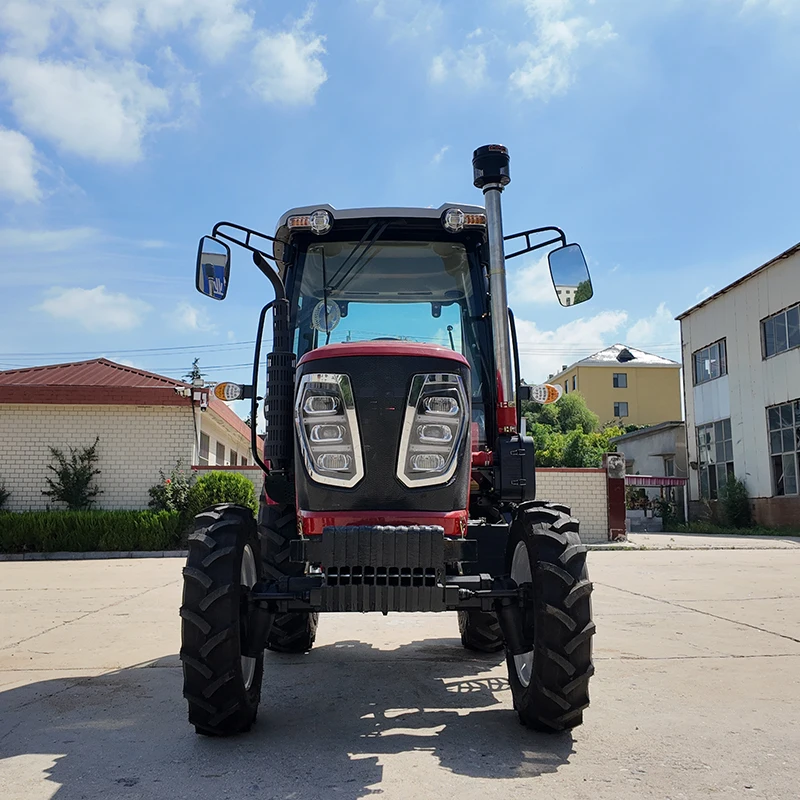 4wd 4x4 25hp 35hp 40hp 50hp 60hp 70hp 80hp 90hp 100hp Agricultural Mini Farm Tractor With Cabin