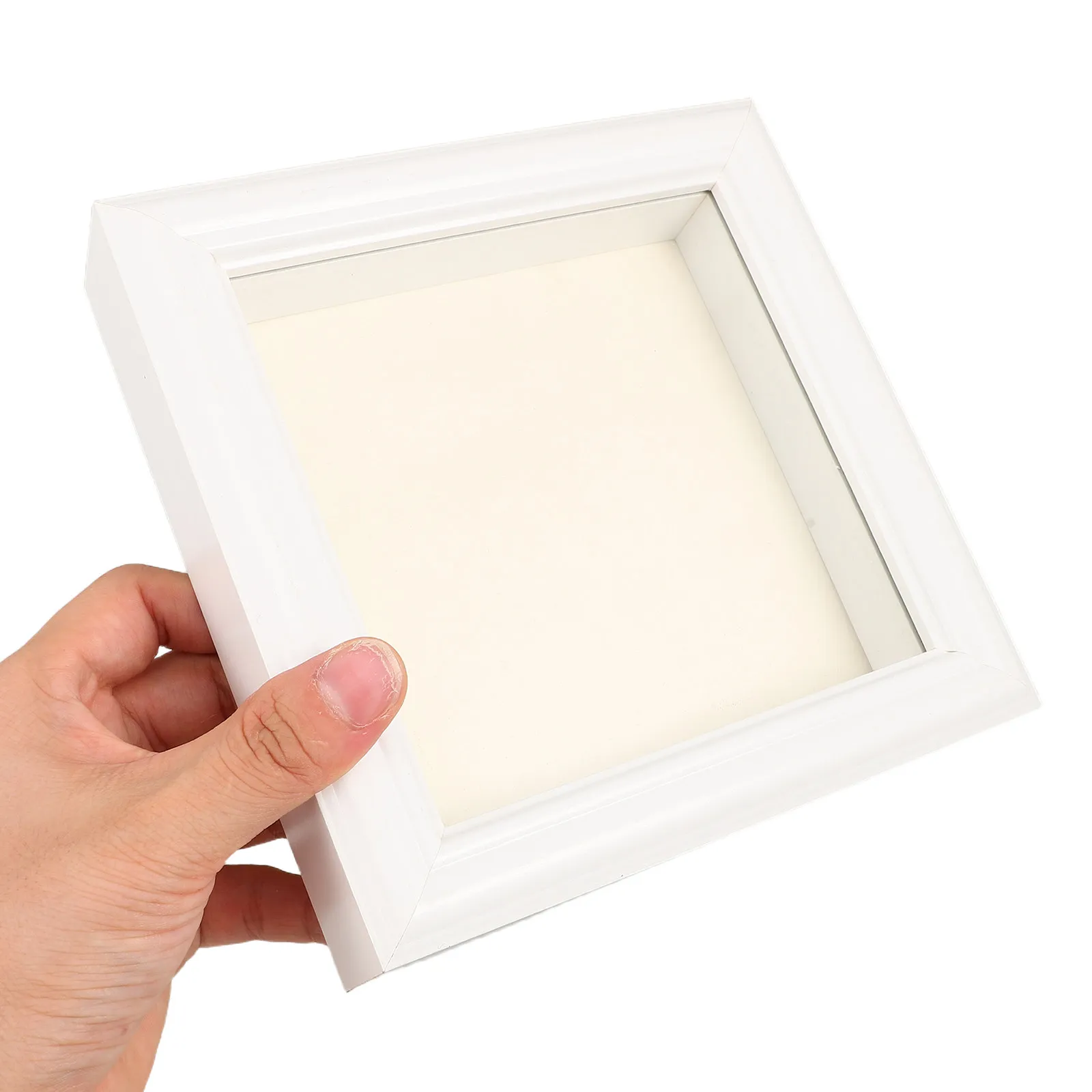 Insect Display Case Clear Window Specimen Box 5x5 Inch Shadow Box Frame for Butterfly Dragonfly