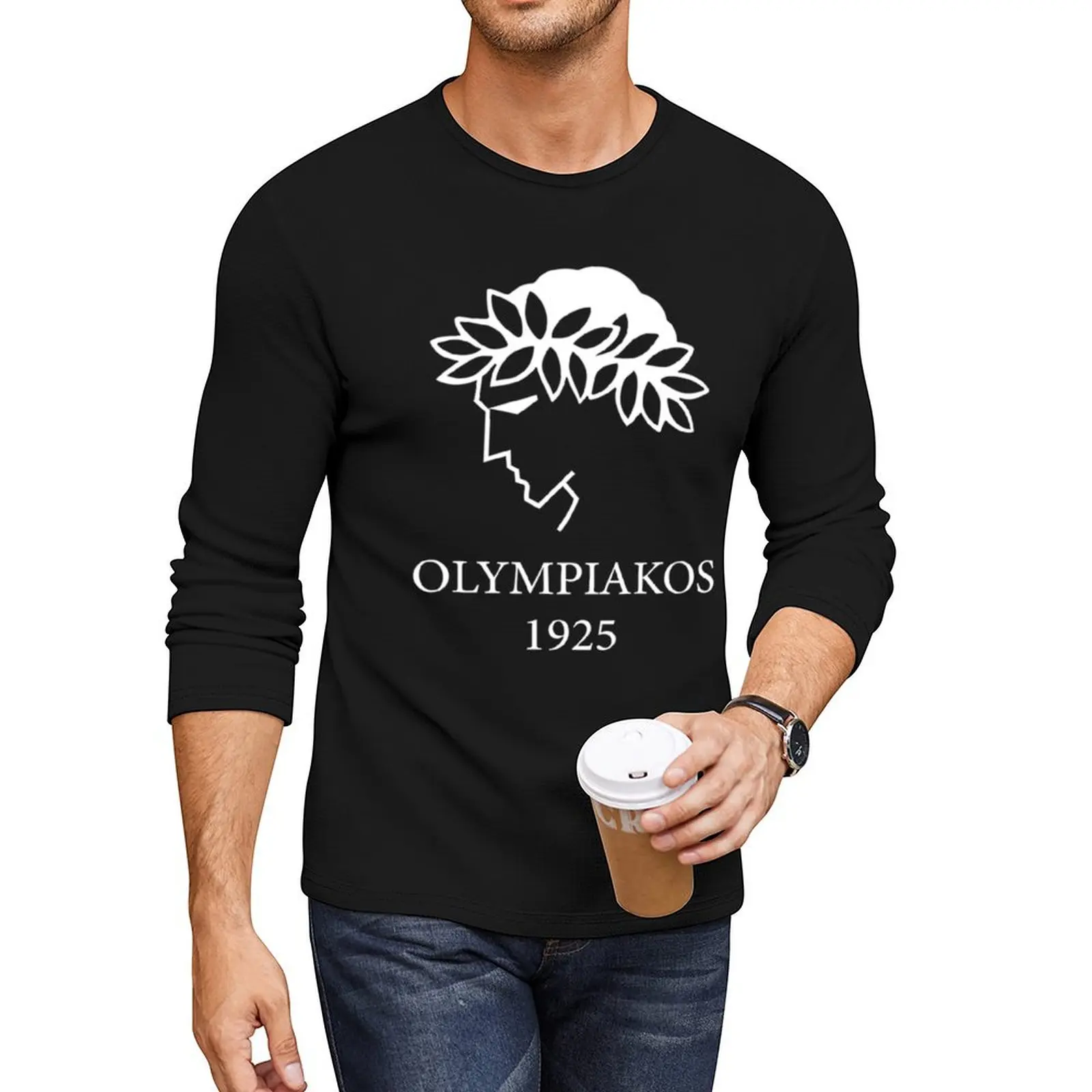 

Olympiakos Long T-Shirt Blouse aesthetic clothes funny t shirts for men