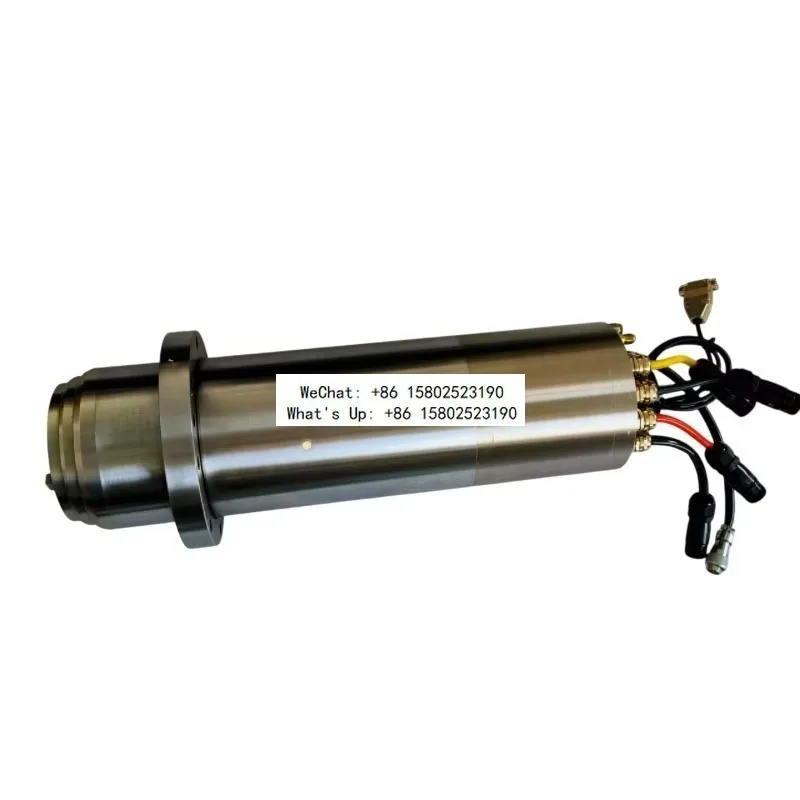 High Precision BT30 12.5kw Permanent Magnet Synchronous Motor 100mm Electric Spindle 24000rpm High Speed CNC Bearing ATC Spindle
