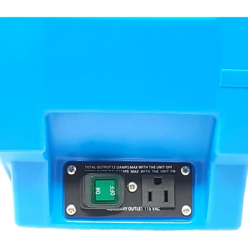 ترقية جديدة - محرك هوائي مدمج محوري HS أزرق، 1.93 أمبير، GFCI فردي، سرعة واحدة، أداء محوريات كاملة الحجم - جودة عالية #4