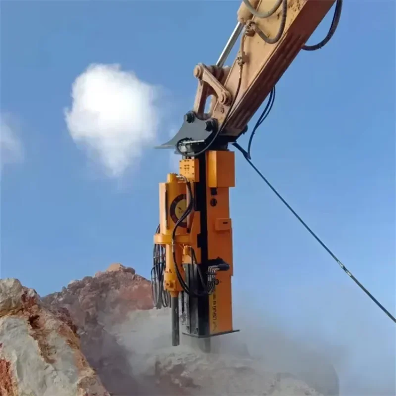 

Hot Selling High Efficient Rock Splitting Machine Integrating Drilling And Splitting All-in-one Machine For Rock Splitter Wedge