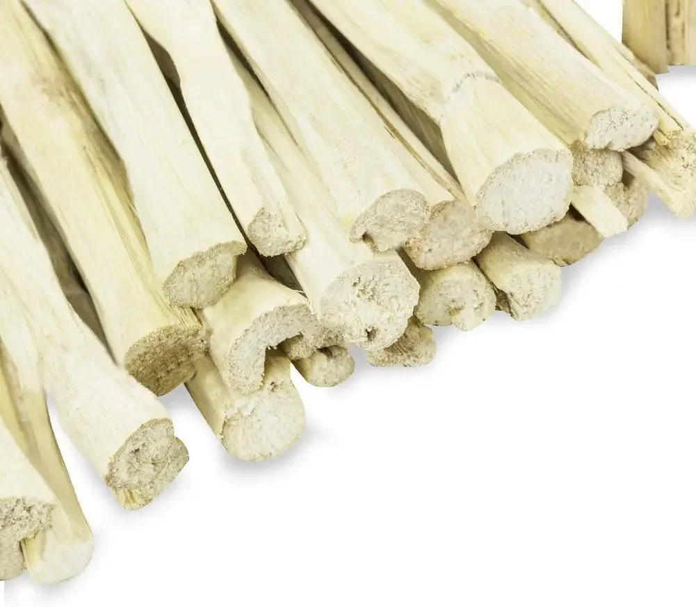 Cleaning Teeth Bamboo StickRabbit Chew Toys Natural Wood Teeth Grinding Toys Pet Snacks Molar Toys
