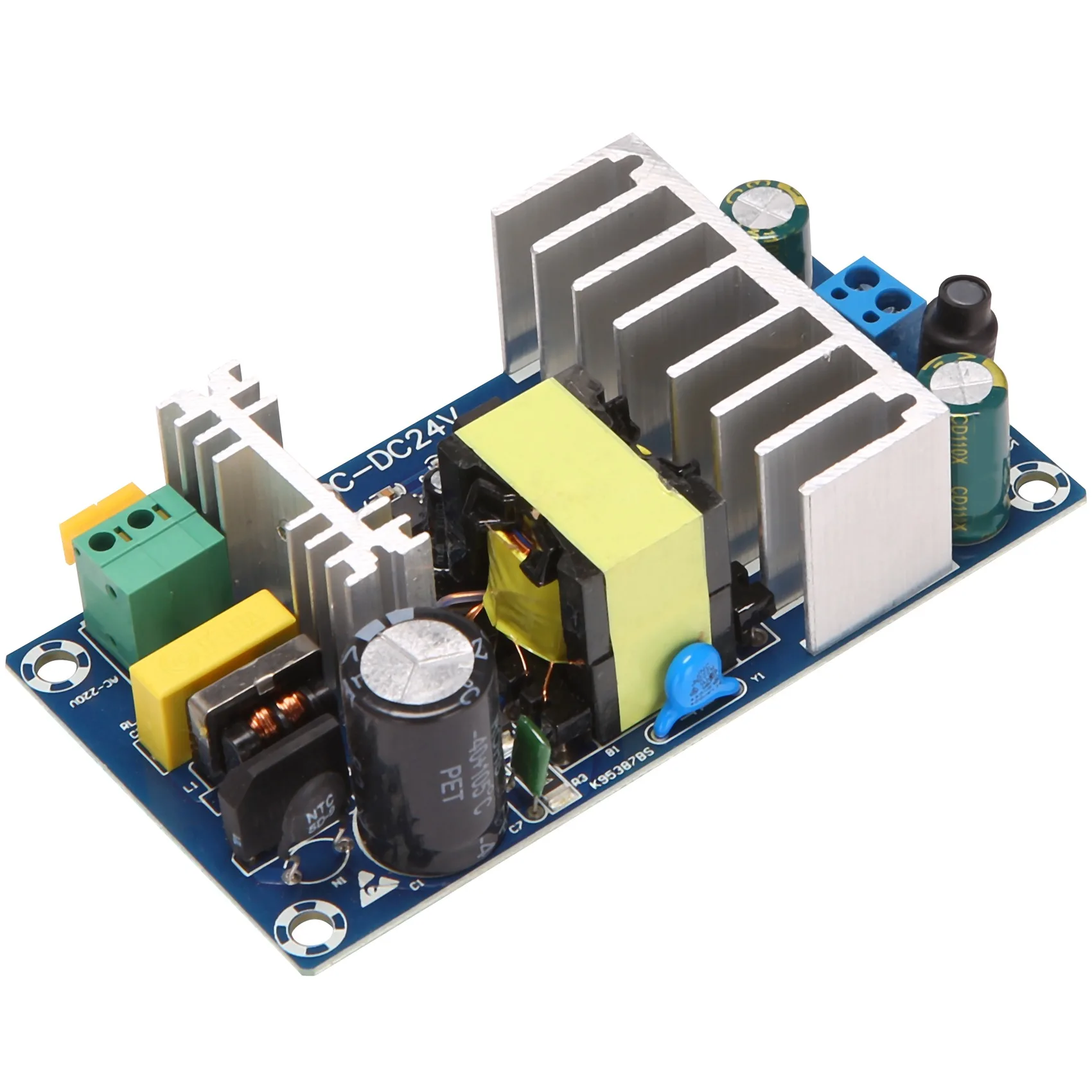 AC 110V 220V to DC 24V 6A AC-DC Switching Power Supply Board Module Buck Converter 100W XK-2412-24 DC Power