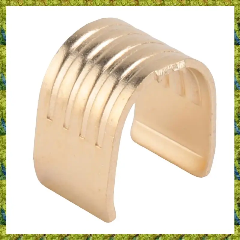 UISN 600 Pcs U Shape Copper Ring Terminals Non-Insulated Cable Wire Spade Butt Connector Kit 454A/454B/454C/459/453/452
