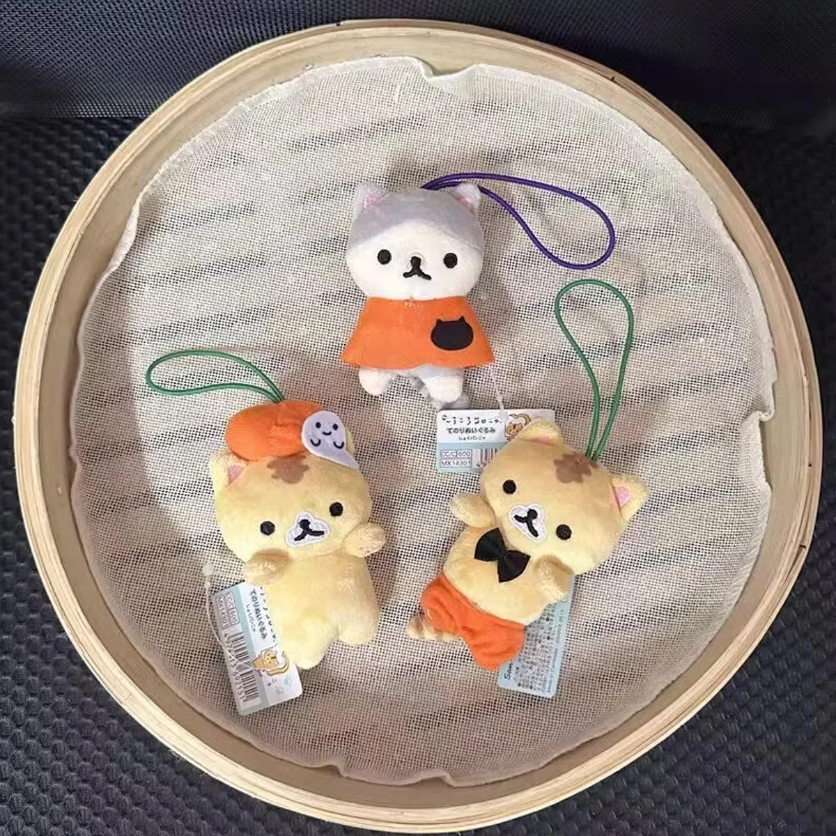 Nuovo carino Corocoro Coronya gatto peluche mascotte portachiavi portachiavi portachiavi portachiavi borsa piccolo ciondolo regali per bambini giocattoli 10 cm