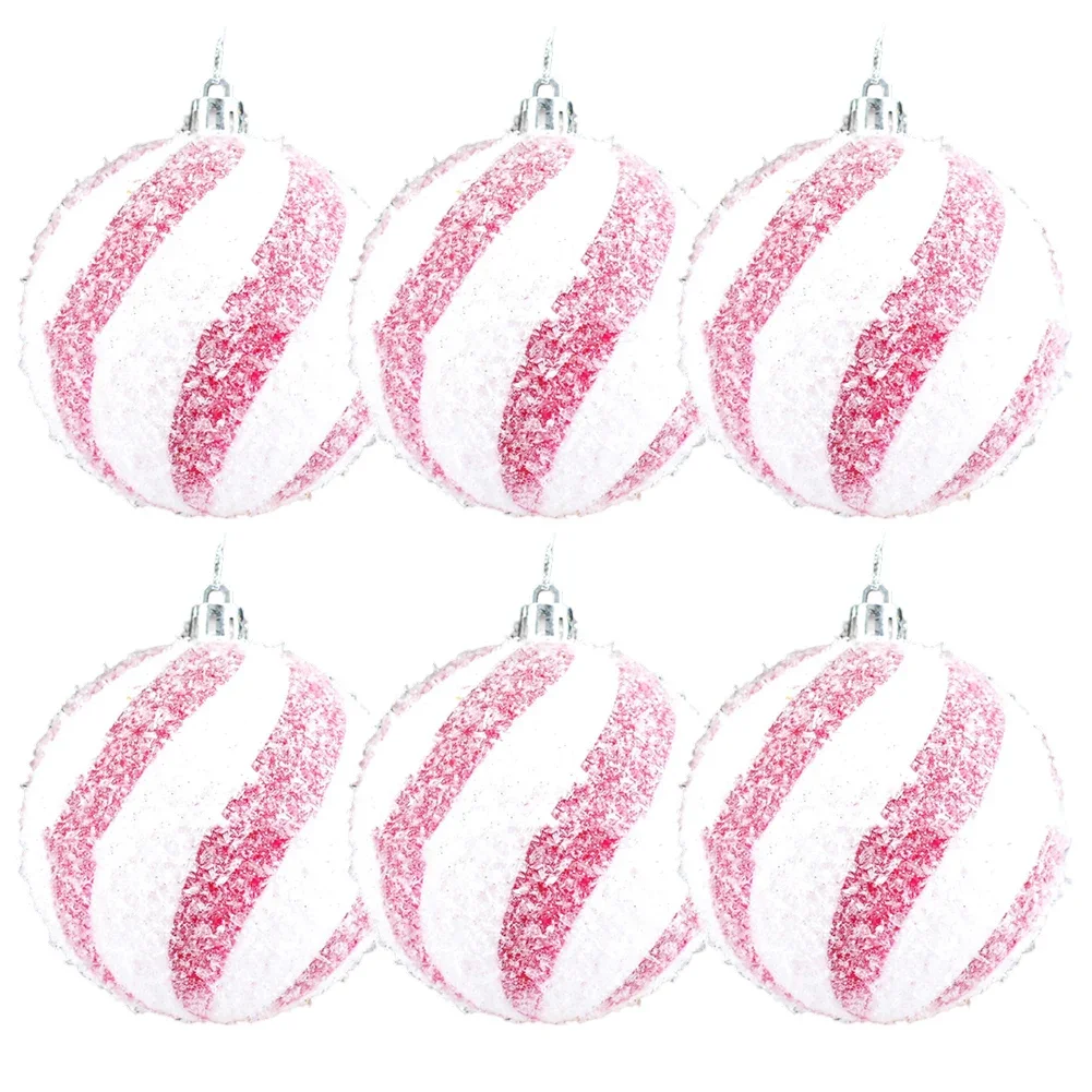 Christmas Window Decorations 8CM Christmas Ornaments Easy To Hang Perfect For Various Occasions Easy Hang Christmas Balls