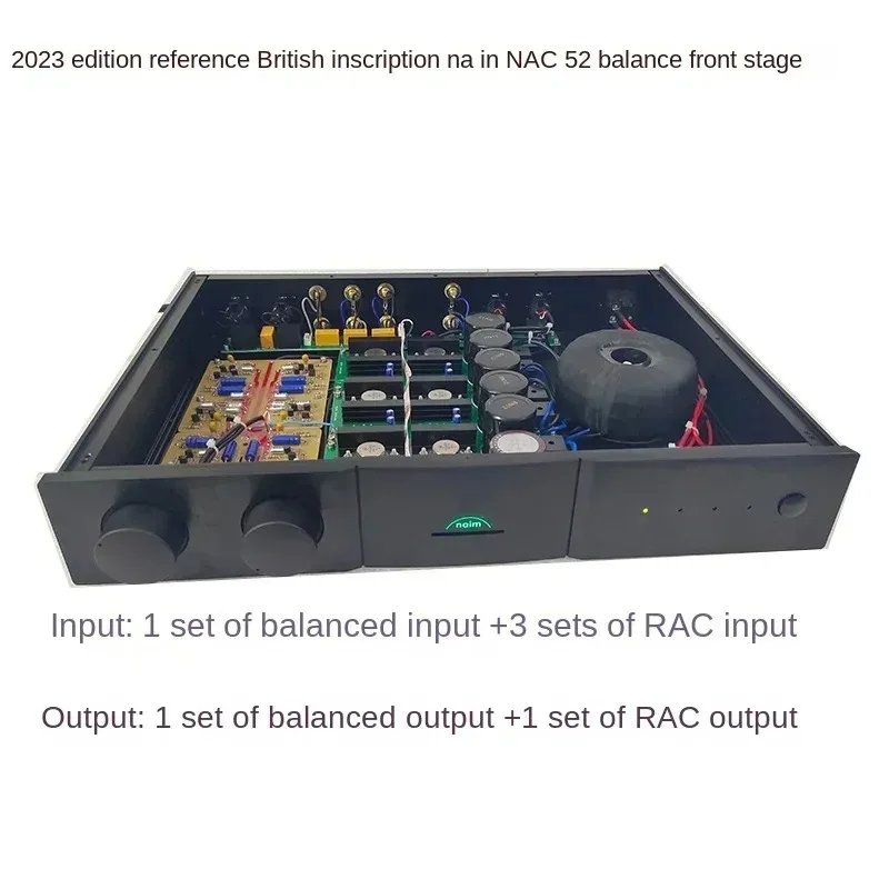 SUQIYA Reference Naim NAC52 Preamplifier 8x Gain Single-Ended Class A HIFI Preamplifier for Diy Amplifiers Audio