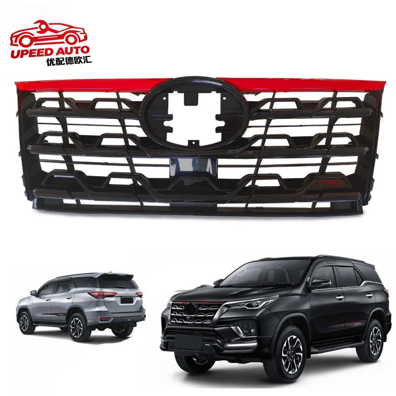 Suitable for Compatible with tuner 2021+ modified TRD style front grille body kit