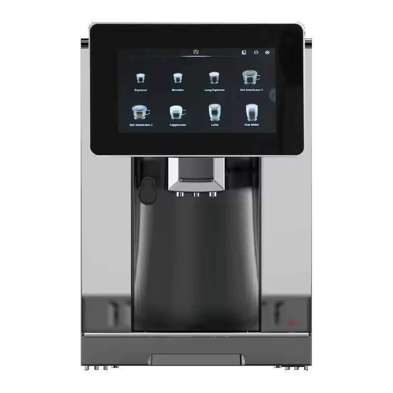 

1200W New Design 7inch Touch Screen Fully Automatic Latte Coffee Machine Espresso Coffee Machine