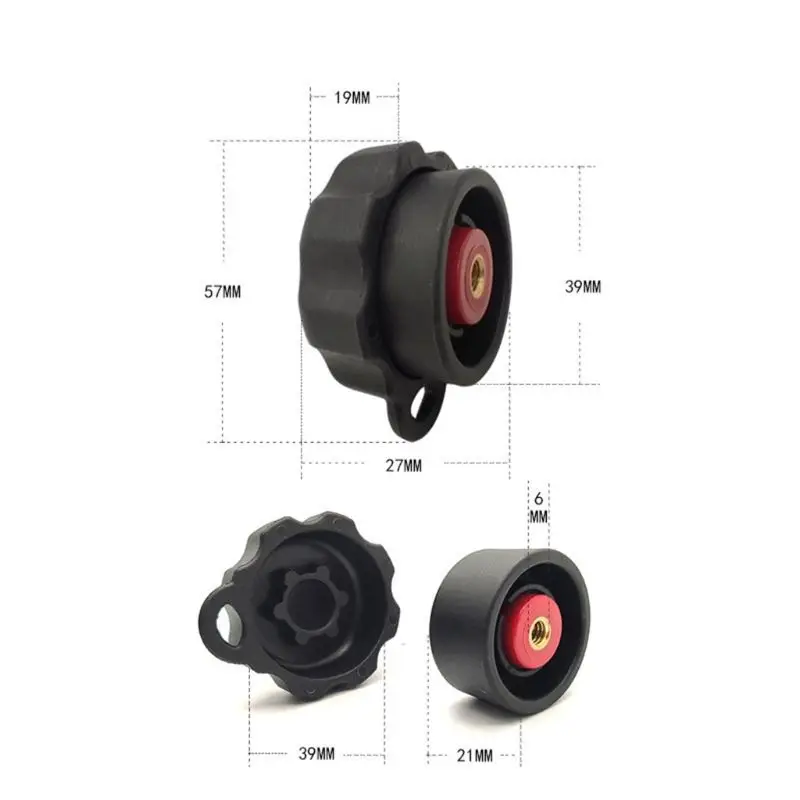 Anti-Diebstahl-Pin-Lock für Mount 1 Zoll Durchmesser B-Arm-Sockel