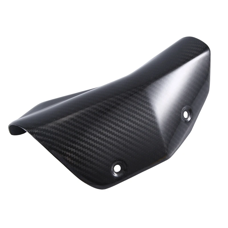 Motorcycle Exhaust Muffler Carbon Fiber Protector Escape Heat Shield Cover Guard Anti-Scalding For Yamaha R1 MT10 R3 R25 Parts