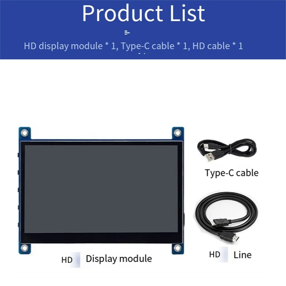 

For 4.3Inch IPS LCD -Compatible 800 X 480 Capacitive Touch Screen Display PC for LCD Screen